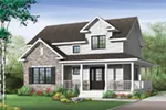 Front Photo 01 - Joshlynn Country Home 032D-0852 - Search House Plans and More