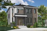 Front Photo 02 - Kain Modern Prairie Home 032D-0853 - Search House Plans and More