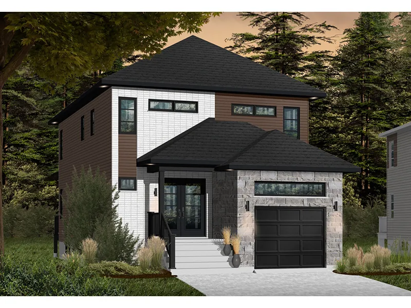 Front Photo 02 - Malina Modern Prairie Home 032D-0856 - Shop House Plans and More