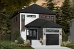 Front Photo 02 - Malina Modern Prairie Home 032D-0856 - Shop House Plans and More