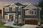 Front Photo 02 - Nob Grove Craftsman Home 032D-0857 - Shop House Plans and More