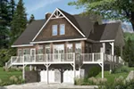 Front Photo 03 - Overlook Vacation Home 032D-0858 - Shop House Plans and More