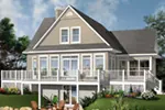 Rear Photo 01 - Anson Isle Country Lake Home 032D-0859 - Search House Plans and More
