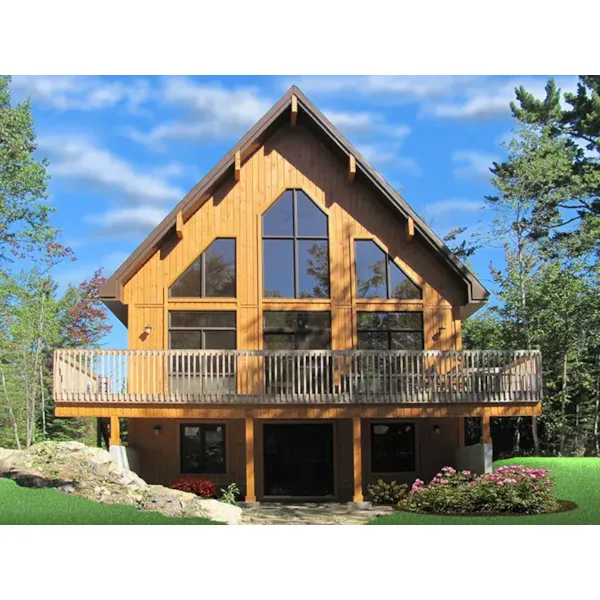 Front Photo 01 - Pleasant Point Mountain Home 032D-0861 - Shop House Plans and More