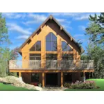 Front Photo 01 - Pleasant Point Mountain Home 032D-0861 - Shop House Plans and More