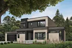Modern House Plan Front Photo 04 - Nevio Modern Home 032D-0882 - Shop House Plans and More