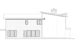 Ranch House Plan Rear Elevation - Lake Alison Waterfront Home 032D-0885 - Shop House Plans and More
