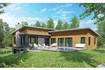 Ranch House Plan Rear Photo 02 - Lake Alison Waterfront Home 032D-0885 - Shop House Plans and More