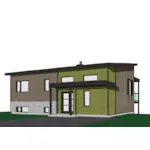 Front Image - Calypso Bay Modern Home 032D-0886 - Search House Plans and More