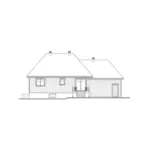 Rear Elevation - Spring Brook One-Story Home 032D-0888 - Shop House Plans and More