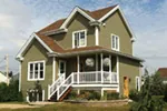 Front Photo 01 - Country Charmer Multi-Level Home 032D-0895 - Search House Plans and More