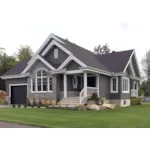 Ranch House Plan Front of Home - Hillvale Country Home 032D-0909 - Search House Plans and More