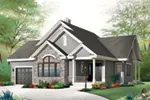 Craftsman House Plan Front Photo 01 - Hillvale Country Home 032D-0909 - Search House Plans and More