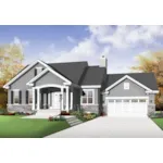 Front Image - Newburg Street Traditional Home 032D-0910 - Shop House Plans and More