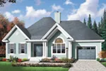 Ranch House Plan Front Photo 01 - Glenclover Ranch Home 032D-0911 - Search House Plans and More