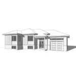 Front Image of House - Aspendale Contemporary Home 032D-0913 - Search House Plans and More