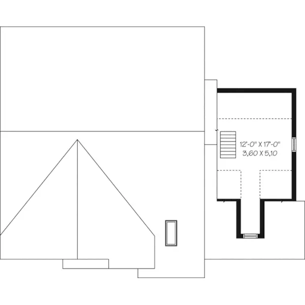 Second Floor - Carling Split-Level Home 032D-0917 - Search House Plans and More