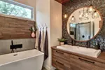 Contemporary House Plan Bathroom Photo 01 - Gaston Modern Home 032D-0918 - Search House Plans and More