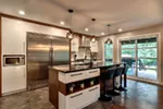 Contemporary House Plan Kitchen Photo 03 - Gaston Modern Home 032D-0918 - Search House Plans and More
