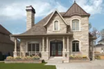 Country House Plan Front of Home - Gaubert European Home 032D-0919 - Search House Plans and More
