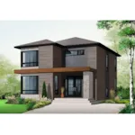 Front Photo 01 - Gilman Modern Home 032D-0921 - Search House Plans and More