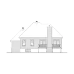 Traditional House Plan Rear Elevation - Hernlake Raised Ranch Home 032D-0933 - Search House Plans and More