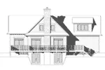 Country House Plan Rear Elevation - Holtshire Craftsman Home 032D-0934 - Search House Plans and More