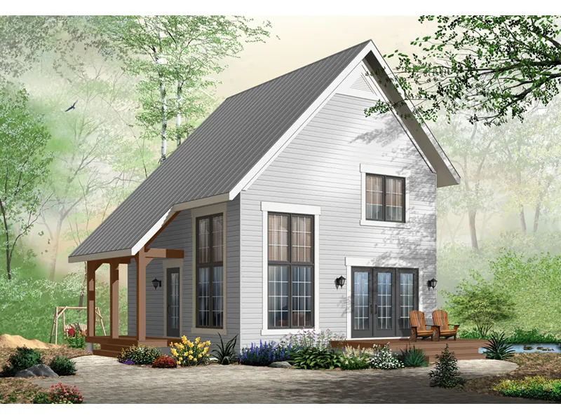Prairie House Plan Front Photo 01 - Ingleside Prairie Style Home 032D-0935 - Search House Plans and More