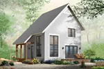 Modern House Plan Front Photo 01 - Ingleside Prairie Style Home 032D-0935 - Search House Plans and More