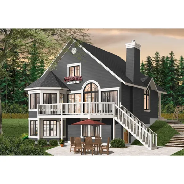 Rear Photo 02 - Rosemont Hill Country Victorian Home 032D-0941 - Shop House Plans and More