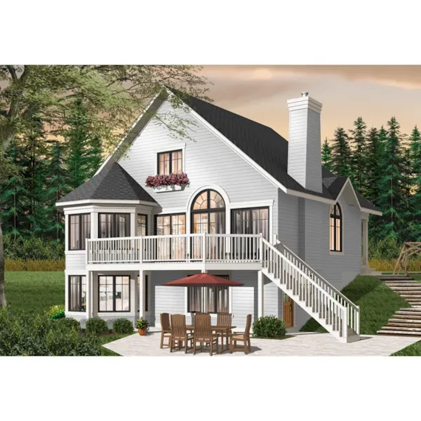 Rear Photo 03 - Rosemont Hill Country Victorian Home 032D-0941 - Shop House Plans and More