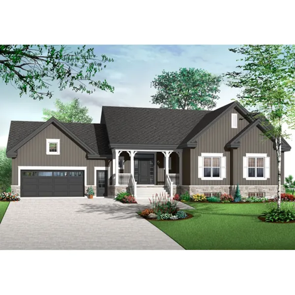 Front Photo 03 - Primrose Path Country Home 032D-0943 - Shop House Plans and More