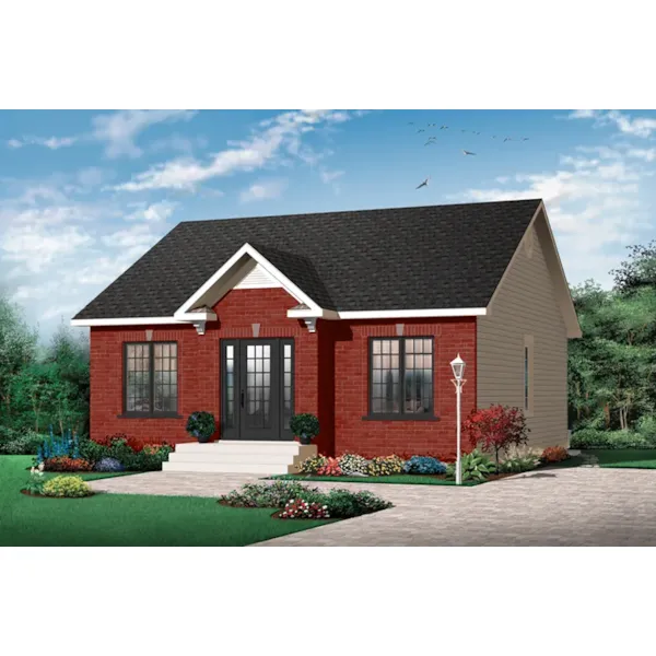 Front of Home - Geary Lane Ranch Home 032D-0944 - Search House Plans and More