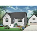 Front Photo 01 - Madeira Hill Multi-Level Home 032D-0946 - Shop House Plans and More