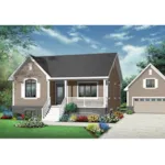 Front Photo 02 - Madeira Hill Multi-Level Home 032D-0946 - Shop House Plans and More