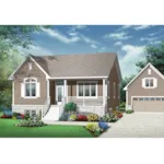 Front Photo 03 - Madeira Hill Multi-Level Home 032D-0946 - Shop House Plans and More