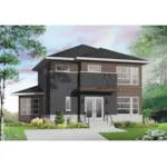 Front Photo 01 - Caldera Hill Modern Home 032D-0952 - Search House Plans and More