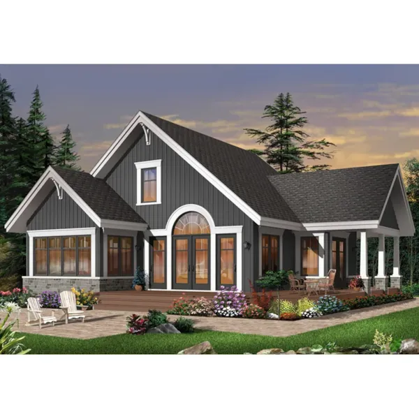 Front Photo 02 - Sun Crest Two-Story Home 032D-0958 - Shop House Plans and More