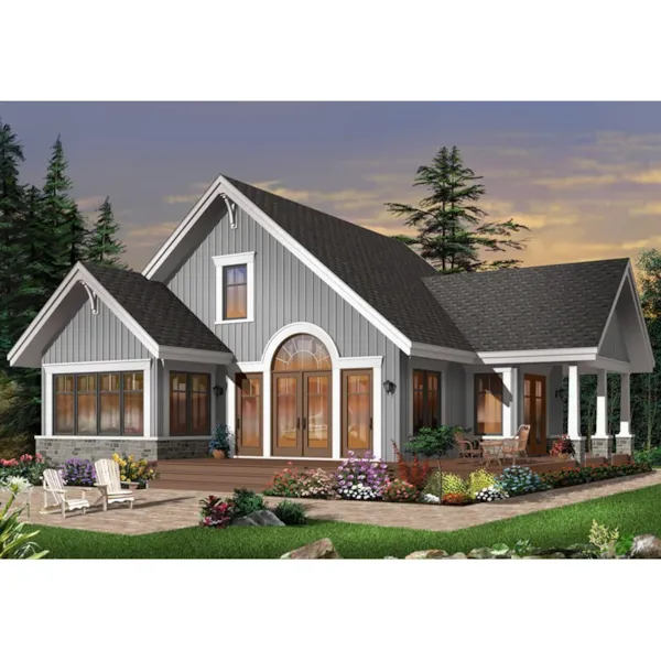 Front Photo 03 - Sun Crest Two-Story Home 032D-0958 - Shop House Plans and More