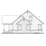 Rear Elevation - Sun Crest Two-Story Home 032D-0958 - Shop House Plans and More