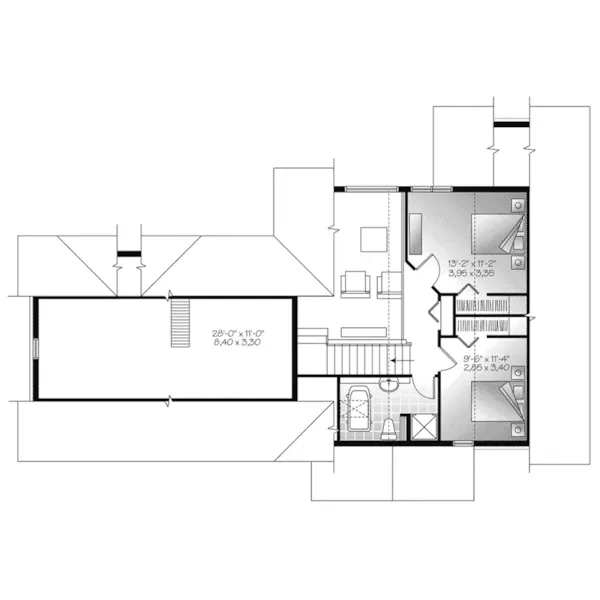 Second Floor - Suncrest Bay Modern Farmhouse 032D-0959 - Shop House Plans and More