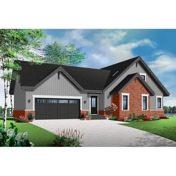 Front Photo 01 - Suncrest Bay Modern Farmhouse 032D-0959 - Shop House Plans and More