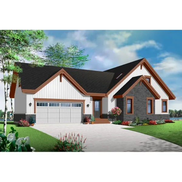 Front Photo 02 - Suncrest Bay Modern Farmhouse 032D-0959 - Shop House Plans and More