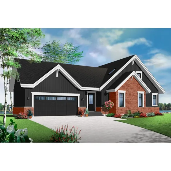 Front Photo 03 - Suncrest Bay Modern Farmhouse 032D-0959 - Shop House Plans and More