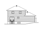 Rear Elevation - Bellechasse Lane 032D-0969 - Search House Plans and More