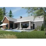 Rear Photo 01 - Olympe One-Story Home 032D-0971 - Shop House Plans and More