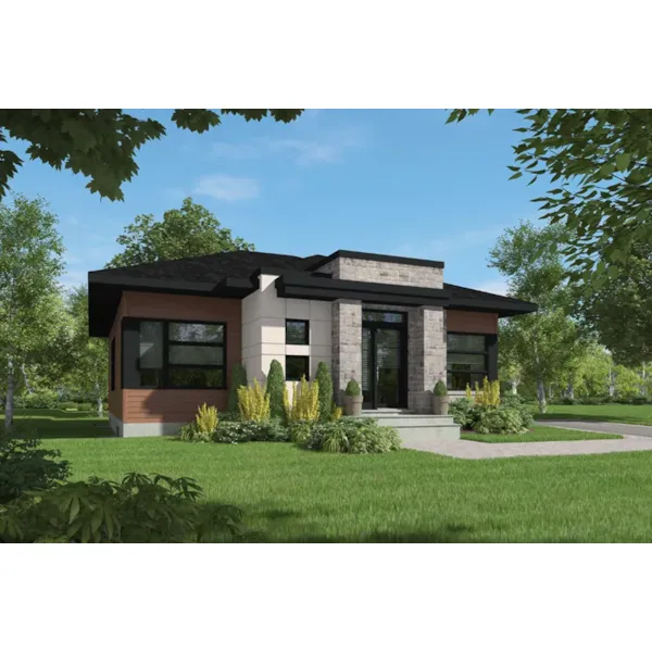 Front of Home - Bernard Bay 032D-0975 - Search House Plans and More