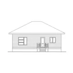 Rear Elevation - Bernard Bay 032D-0975 - Search House Plans and More