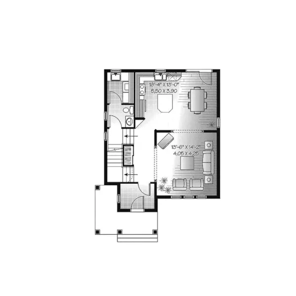 First Floor - Apple Gate Country Home 032D-0979 - Search House Plans and More