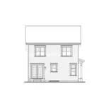 Rear Elevation - Apple Gate Country Home 032D-0979 - Search House Plans and More